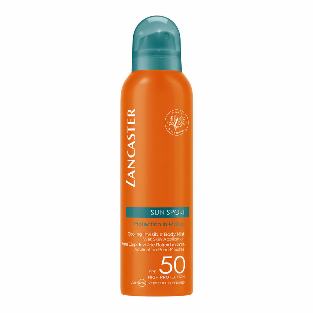 Sun Screen Spray Lancaster Sun Sport Invisible SPF50 (200 ml)