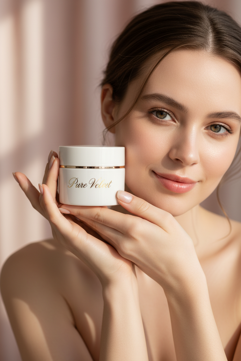 Pure Velvet - Ragazza con crema